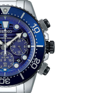 Orologio Seiko PROSPEX Save the Ocean cronografo solare SSC675P1-2b Gioielli