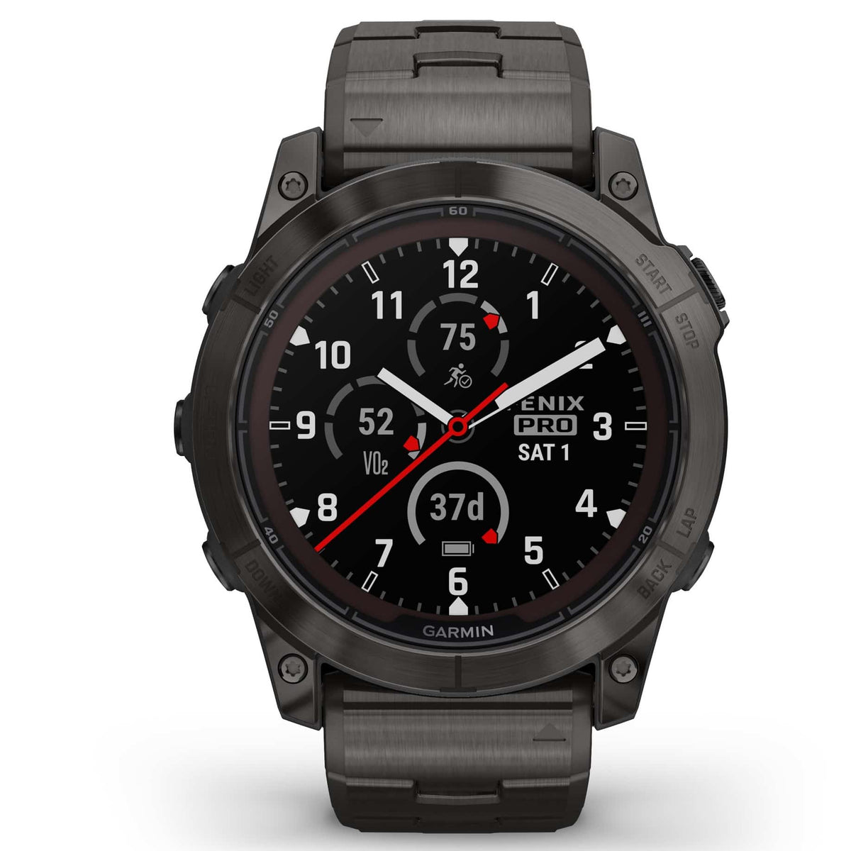 Orologio Garmin Fenix 7X PRO Titanium 010-02778-30 Sapphire Solar 51 mm uomo-2b Gioielli