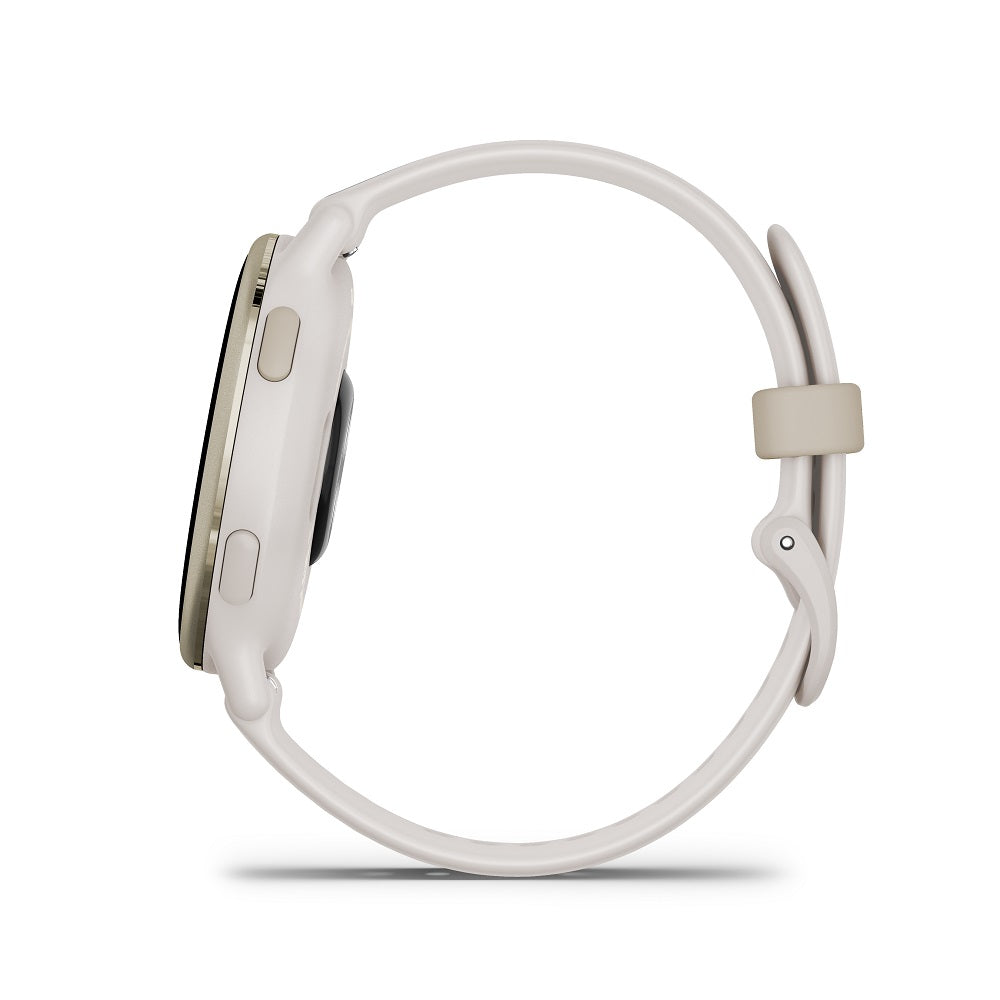 Orologio Garmin Vivoactive 5 010-02862-11 Cream Gold 42 mm-2b Gioielli