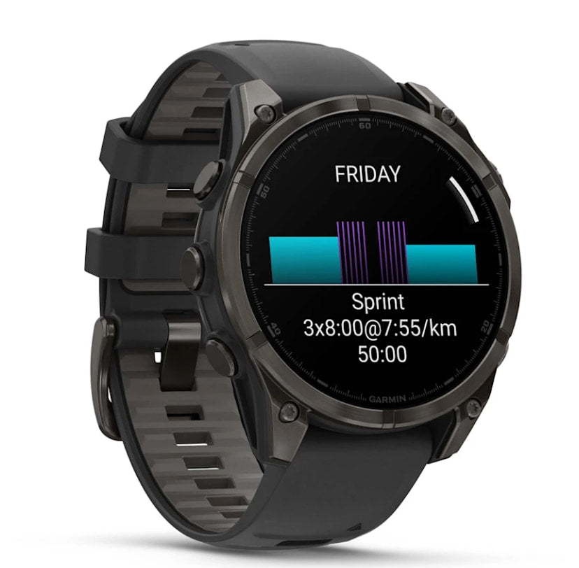 Garmin Fenix 8 010-02904-21 Titanio Sapphire Amoled 47 mm-2b Gioielli