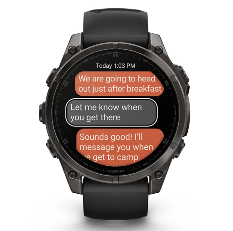Garmin Fenix 8 010-02904-21 Titanio Sapphire Amoled 47 mm-2b Gioielli