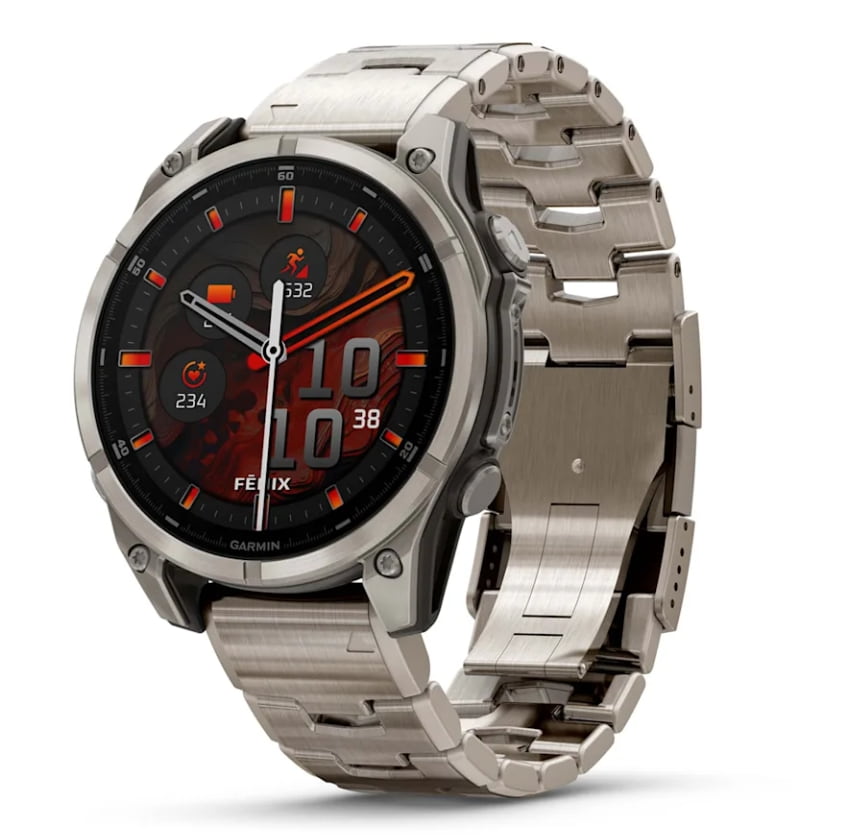 Garmin Fenix 8 010-02904-40 Titanio Sapphire Amoled 47 mm-2b Gioielli