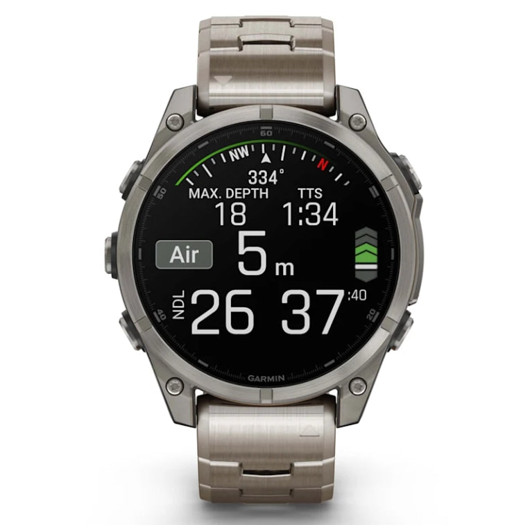 Garmin Fenix 8 010-02904-40 Titanio Sapphire Amoled 47 mm-2b Gioielli