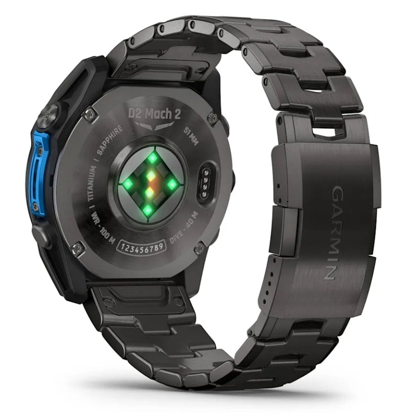 Orologio Garmin D2 Mach 2 010-02905-31 Carbon Grey Titanium 51 mm-2b Gioielli