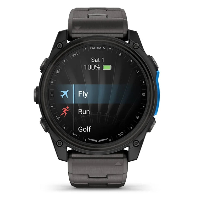 Orologio Garmin D2 Mach 2 010-02905-31 Carbon Grey Titanium 51 mm-2b Gioielli