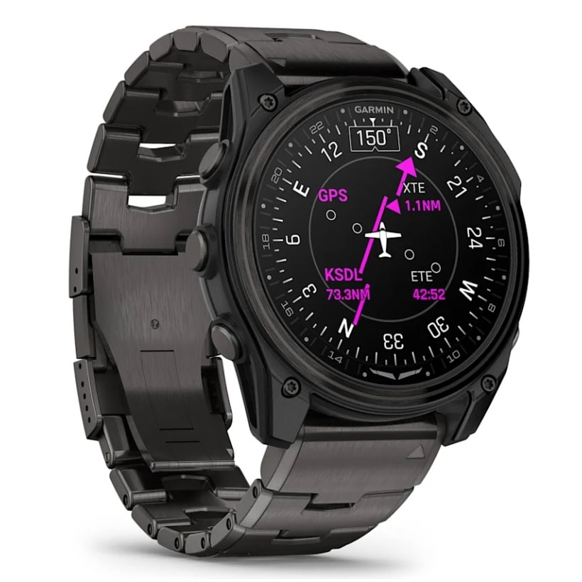 Orologio Garmin D2 Mach 2 010-02905-31 Carbon Grey Titanium 51 mm-2b Gioielli