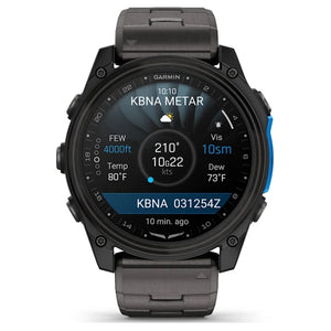 Orologio Garmin D2 Mach 2 010-02905-31 Carbon Grey Titanium 51 mm-2b Gioielli