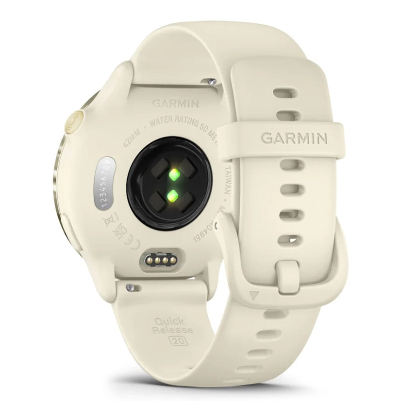 Orologio Garmin Vivoactive 6 010-02985-01 Lunar Gold 42 mm-2b Gioielli