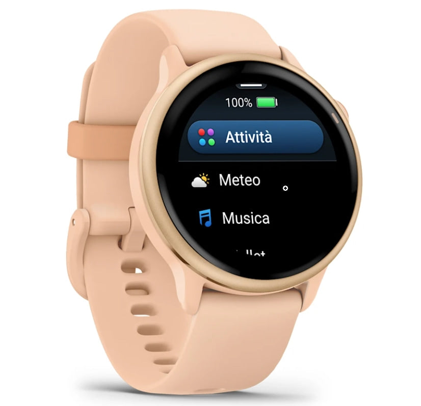 Orologio Garmin Vivoactive 6 010-02985-03 Metallic Pink Dawn 42 mm-2b Gioielli