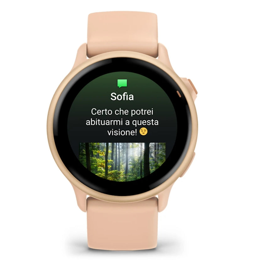 Orologio Garmin Vivoactive 6 010-02985-03 Metallic Pink Dawn 42 mm-2b Gioielli