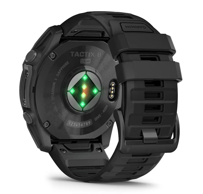 Orologio Garmin Tactix 8 Solar Elite 010-03407-11 51 mm calcolatore balistico-2b Gioielli