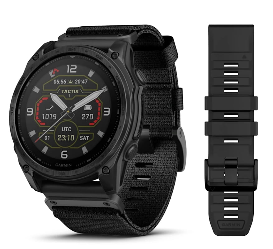 Orologio Garmin Tactix 8 Solar Elite 010-03407-11 51 mm calcolatore balistico-2b Gioielli