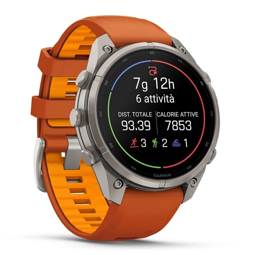 Garmin fenix 9 Pro inReach 51 mm AMOLED Titanio 010-04337-01