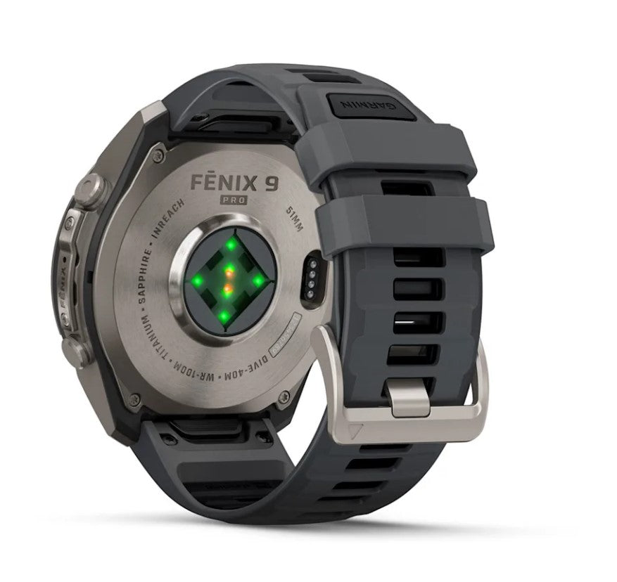Garmin fenix 9 Pro inReach 51 mm AMOLED Titanio 010-04337-21