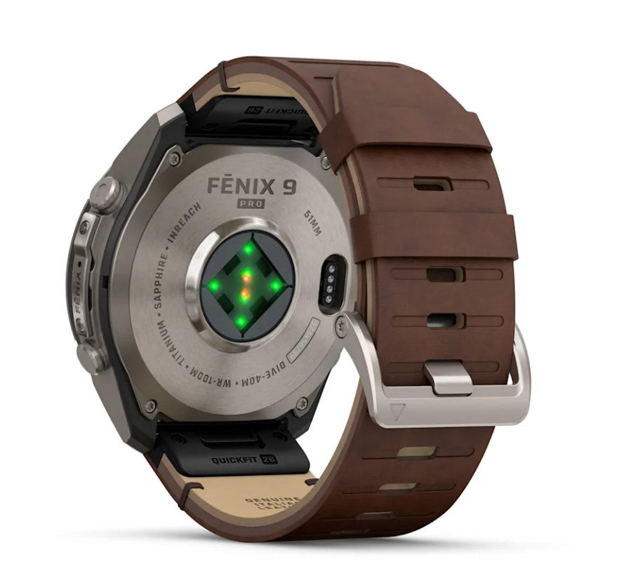 Garmin fenix 9 Pro inReach 51 mm AMOLED Titanio 010-04337-41
