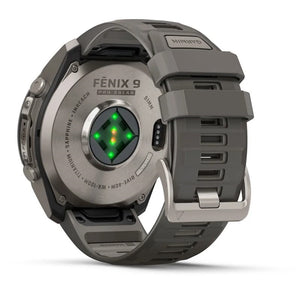 Garmin fēnix® 9 PRO SOLAR 51 mm Sapphire 010-04339-01 – Titanio + Silicone