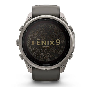 Garmin fēnix® 9 PRO SOLAR 51 mm Sapphire 010-04339-01 – Titanio + Silicone