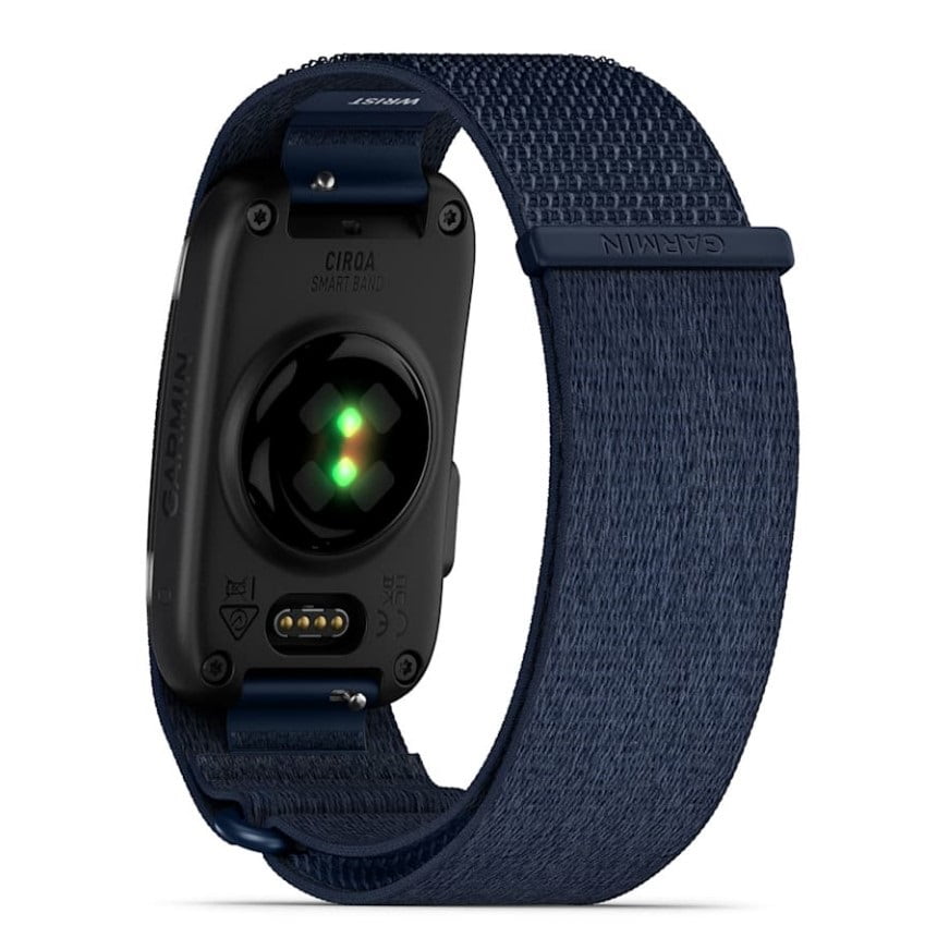 Garmin CIRQA™ Smart Band – Tracker salute e fitness senza schermo 010-04675-03 misura L-XL Captain Blue-2b Gioielli