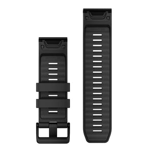 Cinturino originale Garmin 26mm in silicone nero 010-13393-02-2b Gioielli