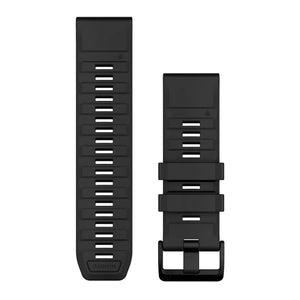 Cinturino originale Garmin 26mm in silicone nero 010-13393-02-2b Gioielli