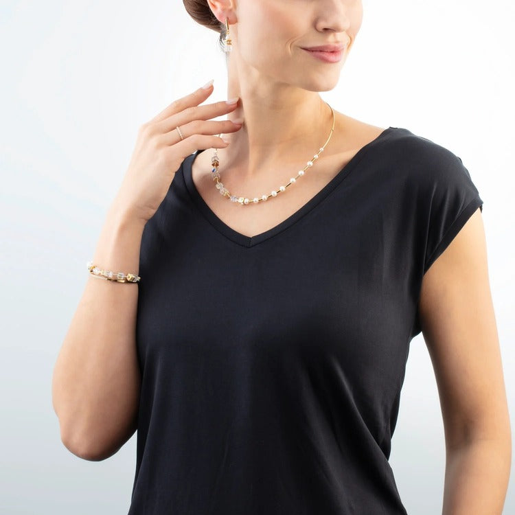 Collana Coeur de Lion Geocube 1122101416 donna-2b Gioielli