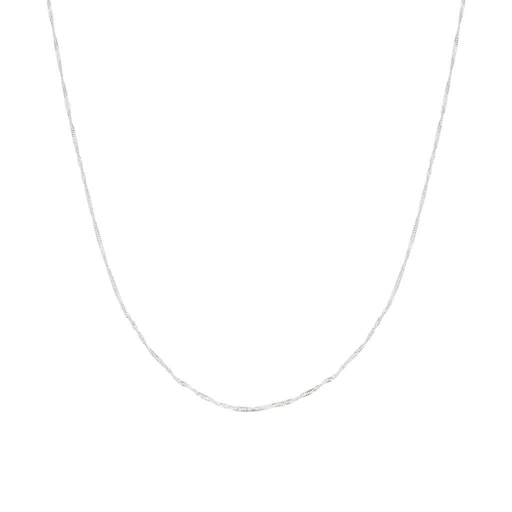 Collana Stroili Poeme oro bianco 375 donna-2b Gioielli