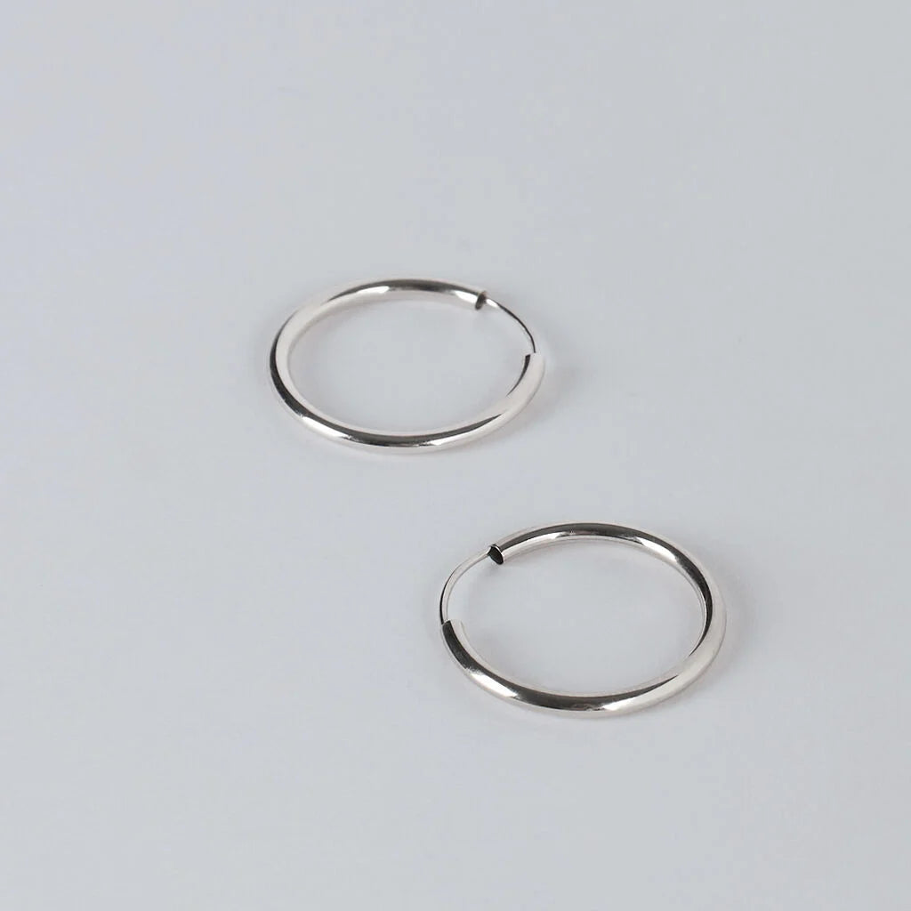 Orecchini Stroili Toujours oro bianco 375 donna 15 mm-2b Gioielli