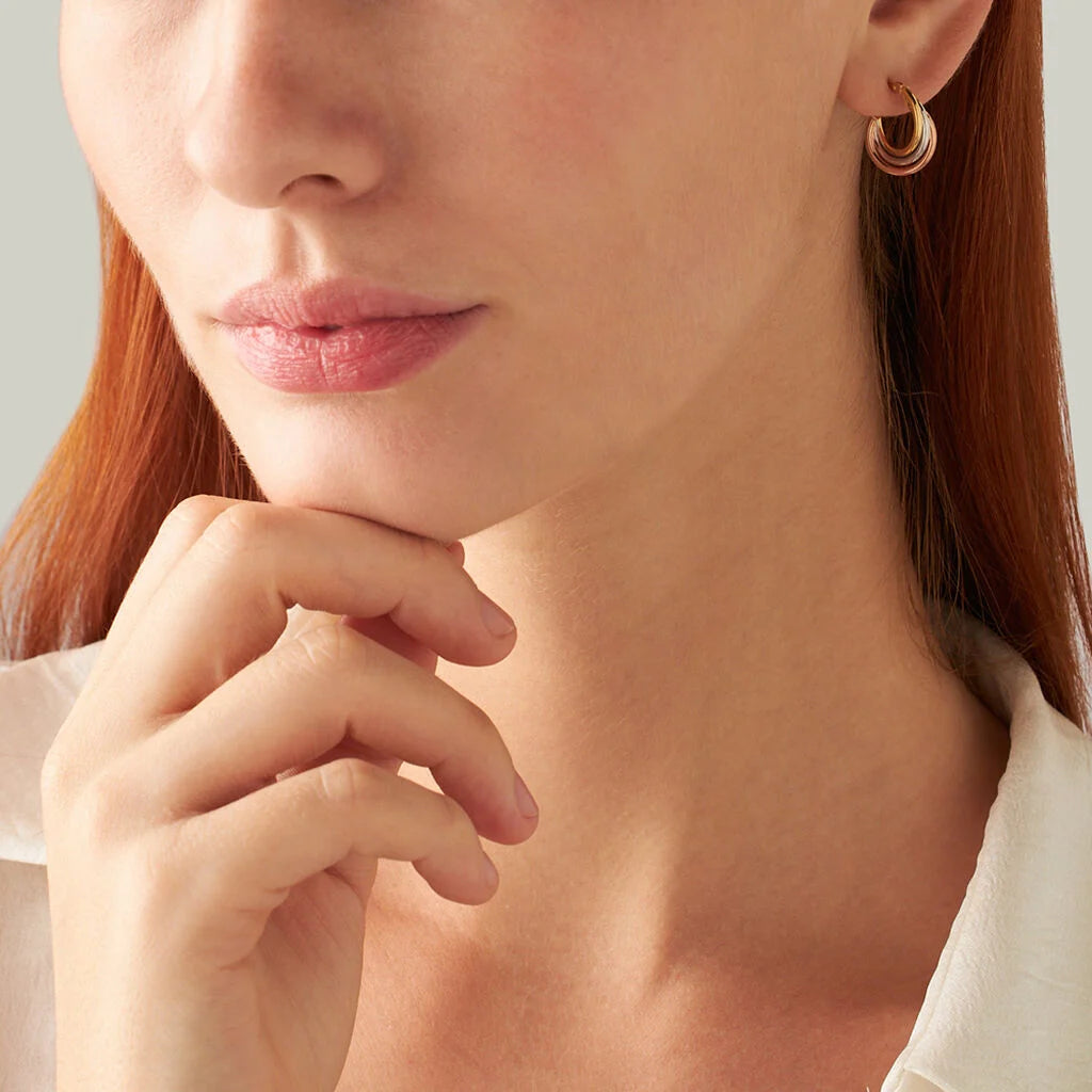 Orecchini Stroili Toujours Oro Giallo 375 donna-2b Gioielli