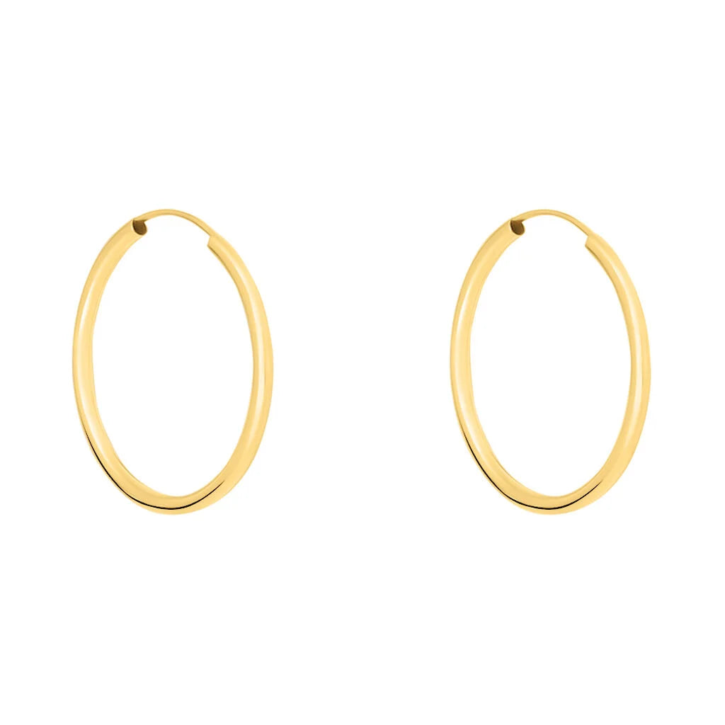 Orecchini Stroili Toujours oro giallo 375 donna 22 mm-2b Gioielli