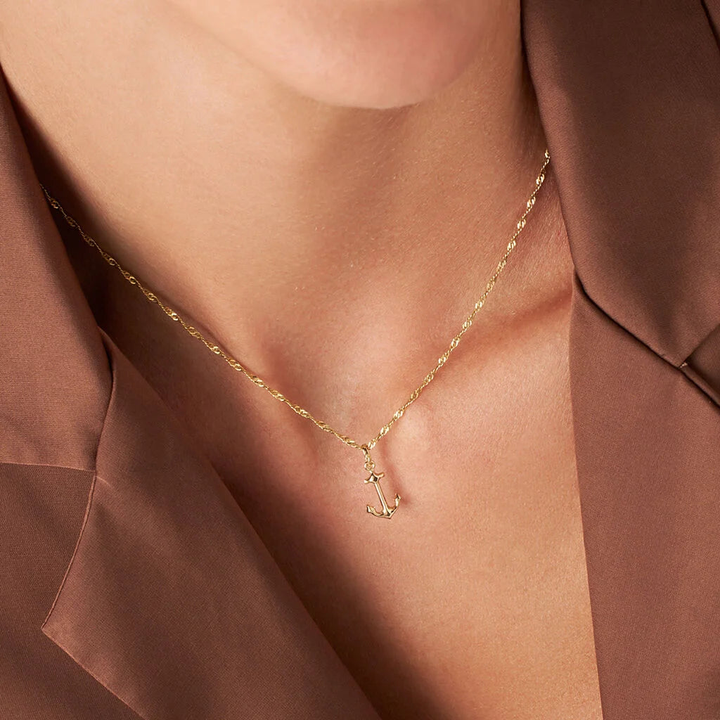 Ciondolo Stroili Poeme oro giallo 375 àncora-2b Gioielli