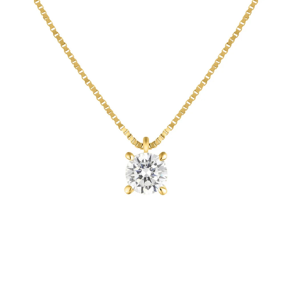 Collana Stroili Claire Oro Giallo 375 donna punto luce 4 mm-2b Gioielli