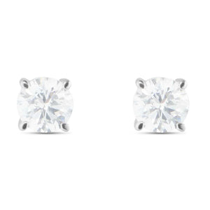 Orecchini Stroili Bon Ton oro bianco 375 donna punto luce 5 mm-2b Gioielli