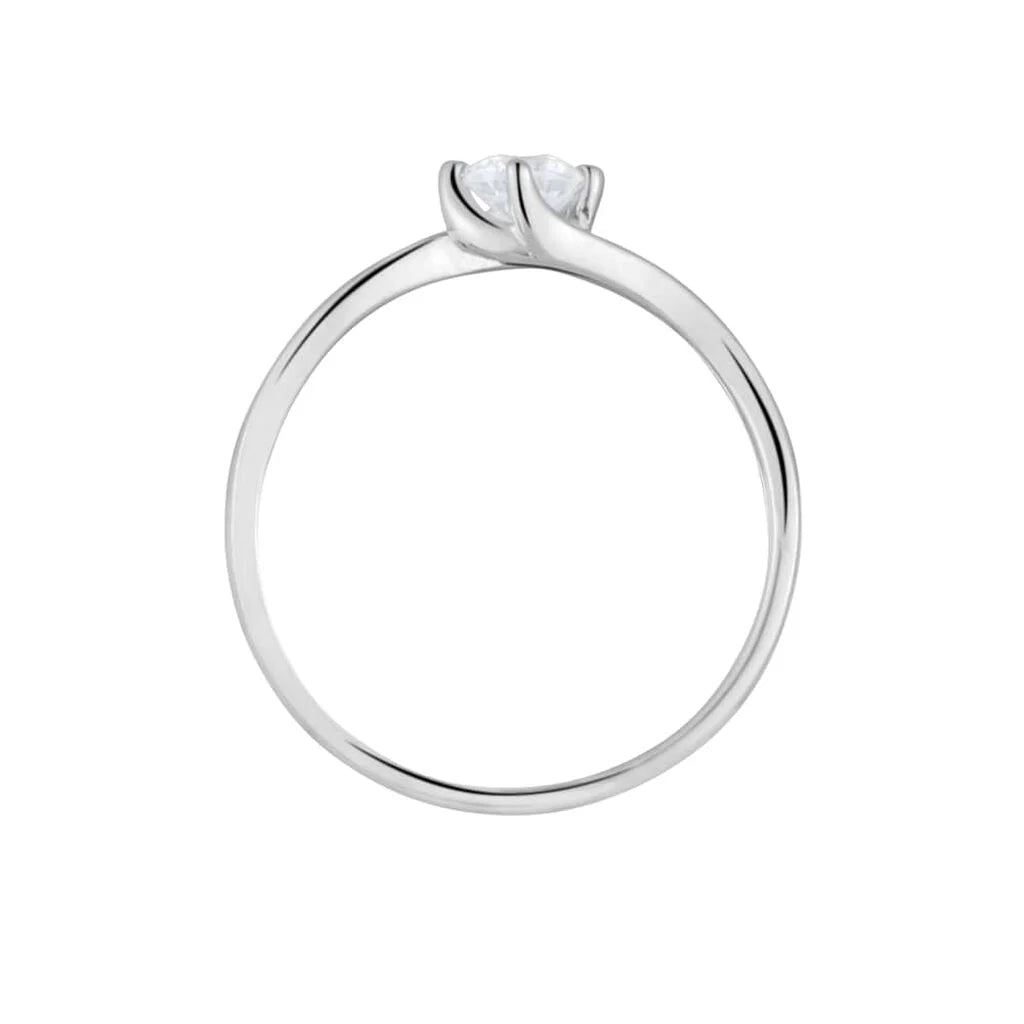 Anello Stroili Claire Oro Bianco 375 donna misura 12-2b Gioielli