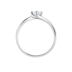 Anello Stroili Claire Oro Bianco 375 donna misura 16-2b Gioielli