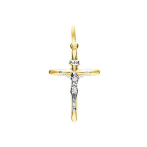 Ciondolo Stroili Holy oro bicolore 375 croce-2b Gioielli