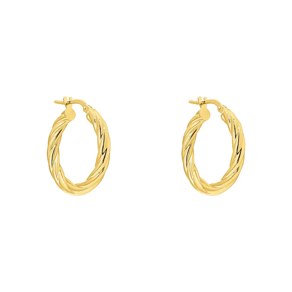 Orecchini Stroili Toujours oro giallo 375 donna 15 mm-2b Gioielli