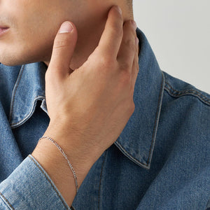Bracciale Stroili L'homme Or Oro Bianco 375 uomo-2b Gioielli