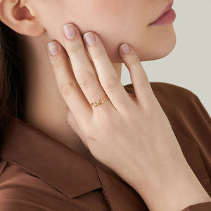 Anello Stroili Fantasia Oro Giallo 375 donna misura 14-2b Gioielli