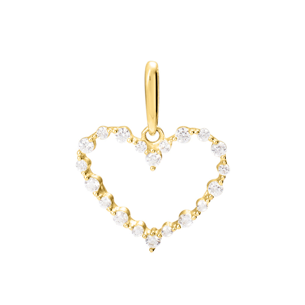 Ciondolo Stroili Poeme oro giallo 375 donna cuore-2b Gioielli