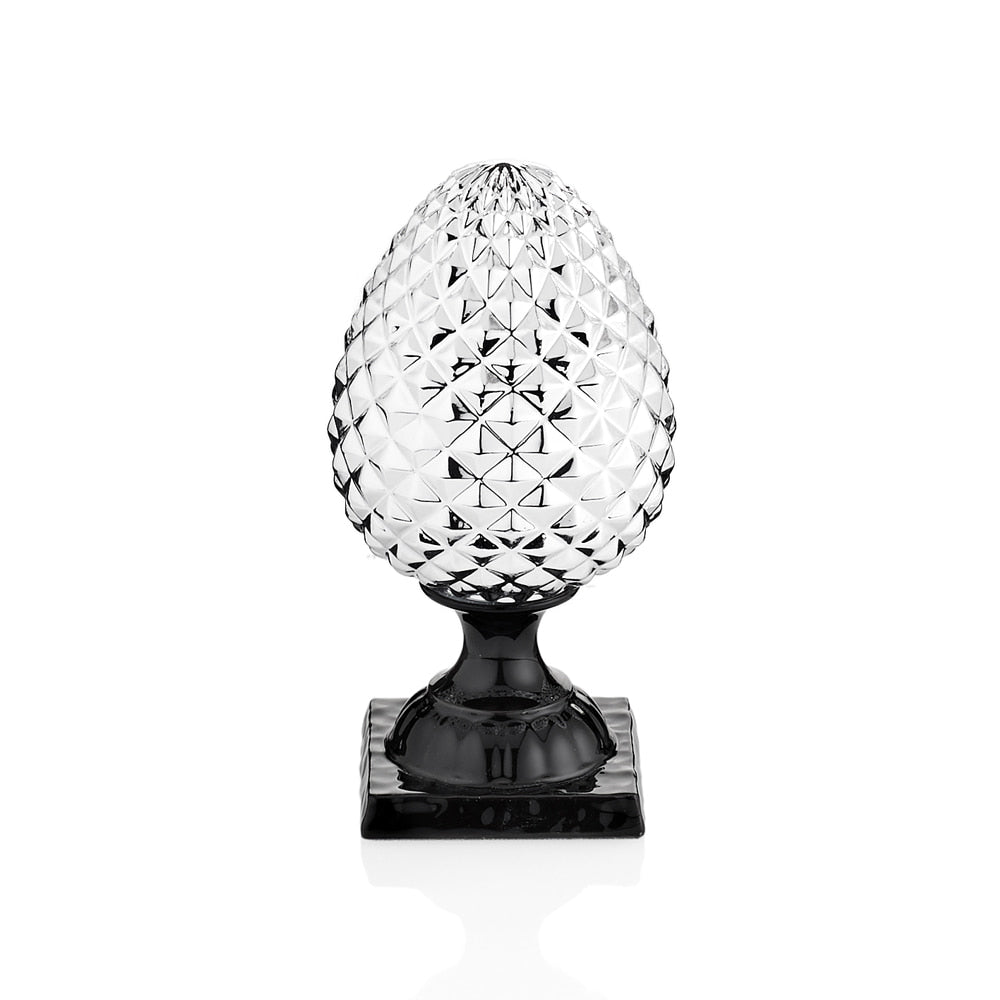 Scultura Ottaviani Pigna Diamante argento-nero-2b Gioielli