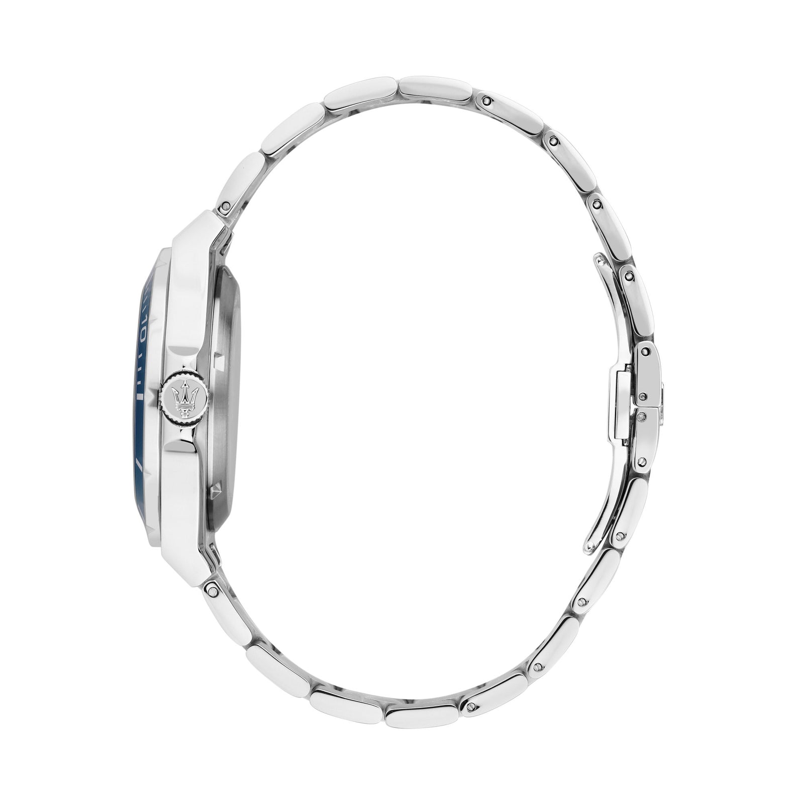 Orologio Maserati Sfida R8823140019 automatico scheletrato blu-2b Gioielli