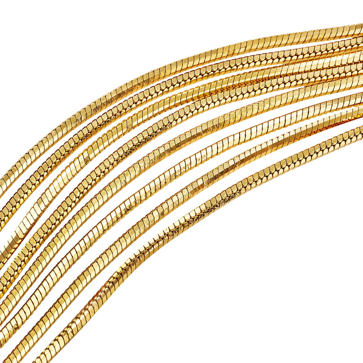 Bracciale Breil Falling Star TJ4232 dorato otto fili-2b Gioielli