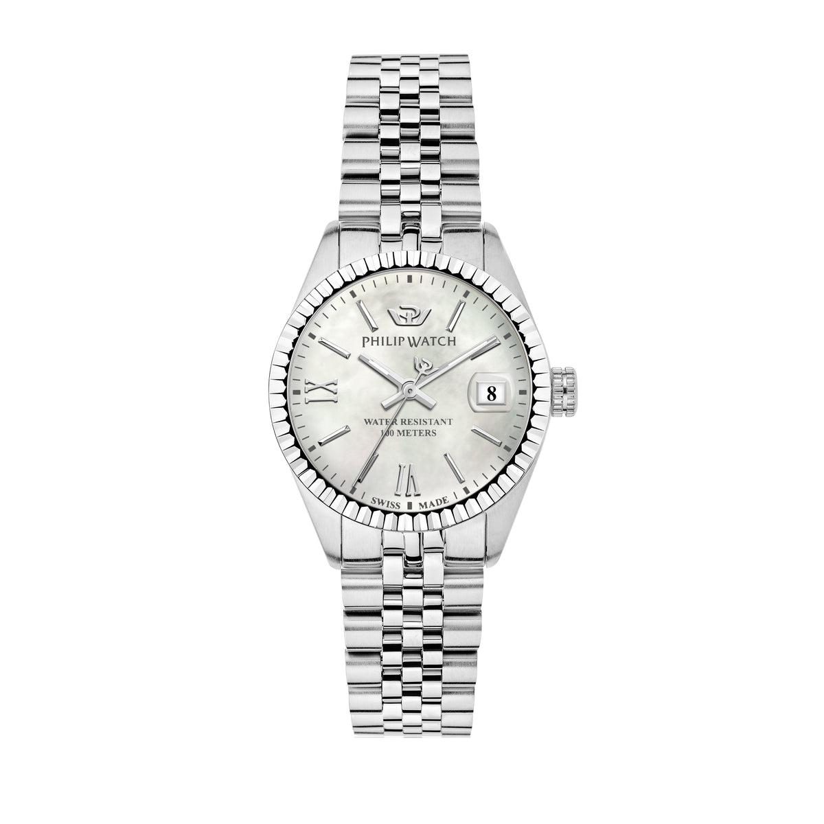 Philip Watch Caribe Urban R8253597606 donna, vista frontale con quadrante madreperla