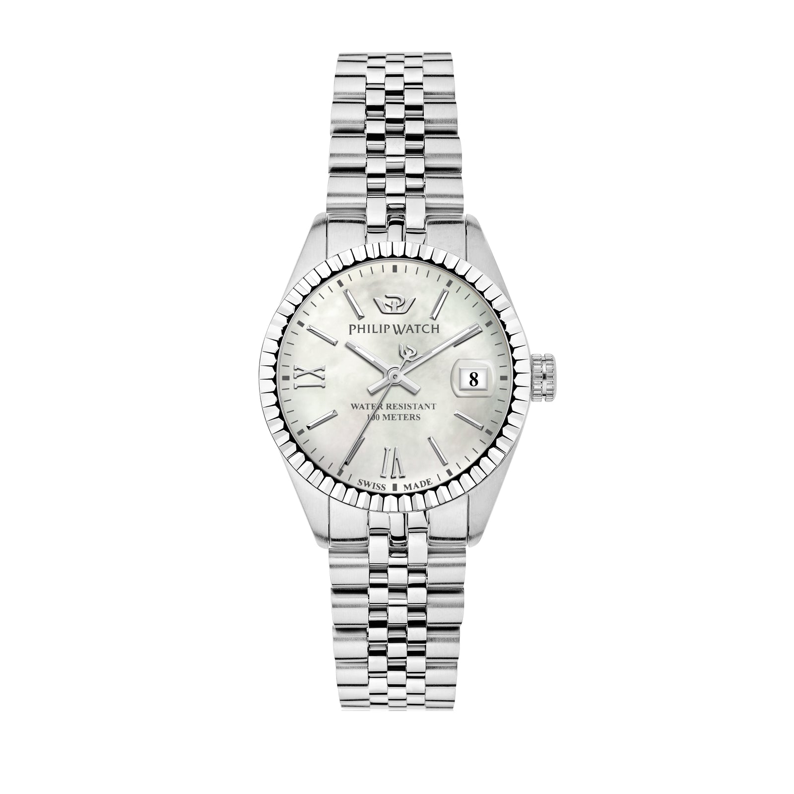 Philip Watch Caribe Urban R8253597606 donna, vista frontale con quadrante madreperla