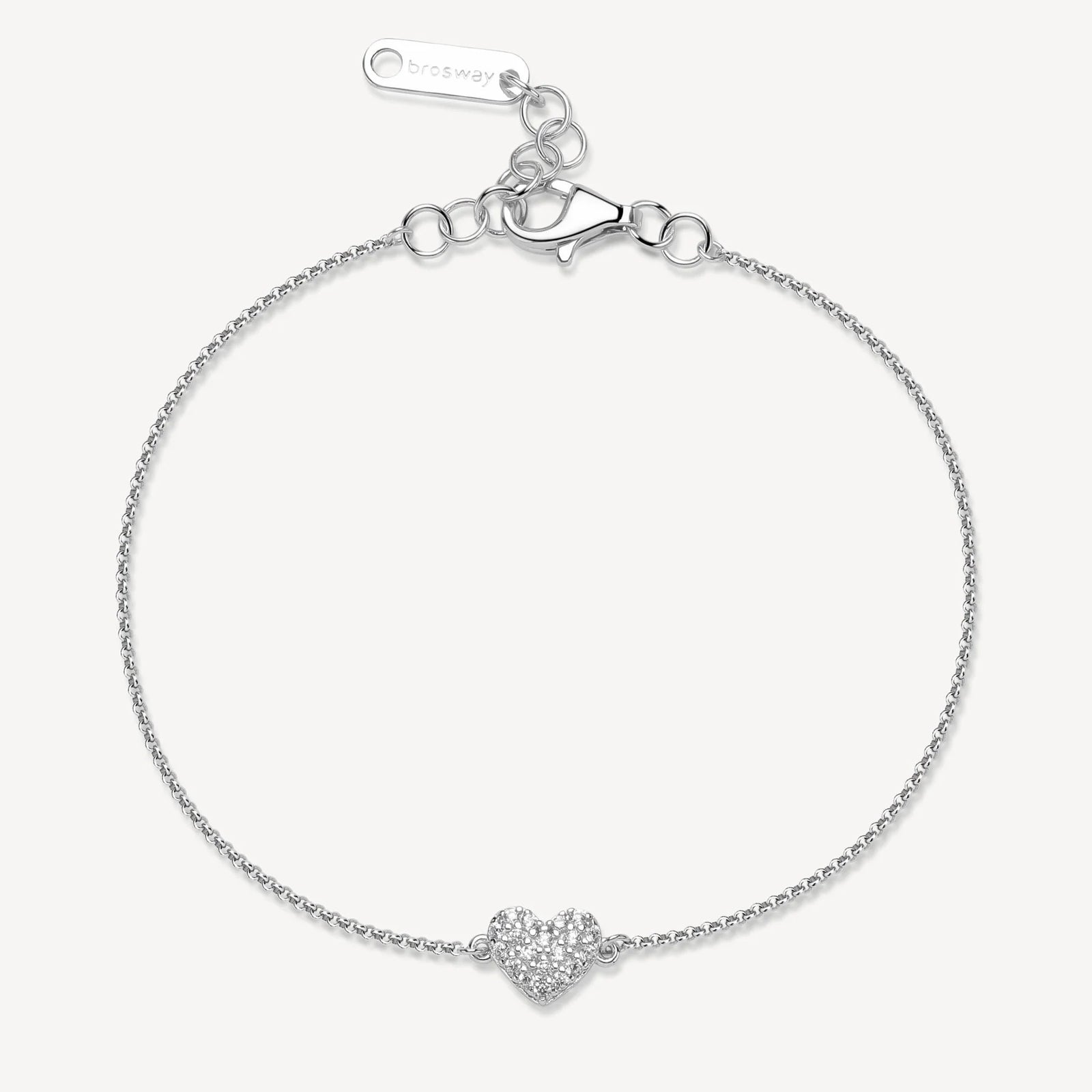 Bracciale Brosway Fancy FIW140 argento 925 con cuore-2b Gioielli