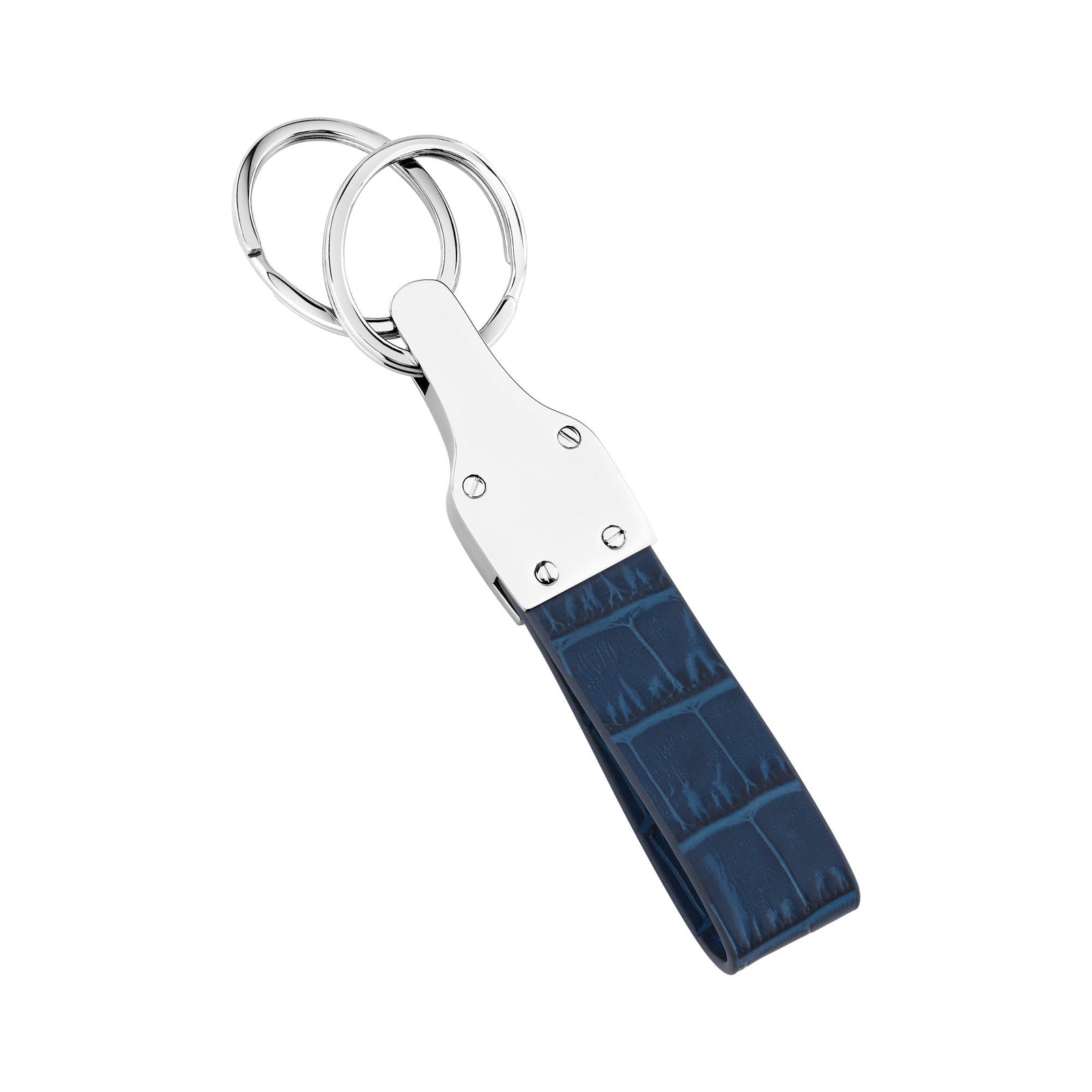 Portachiavi Morellato Prestige SU1305 blu e acciaio-2b Gioielli