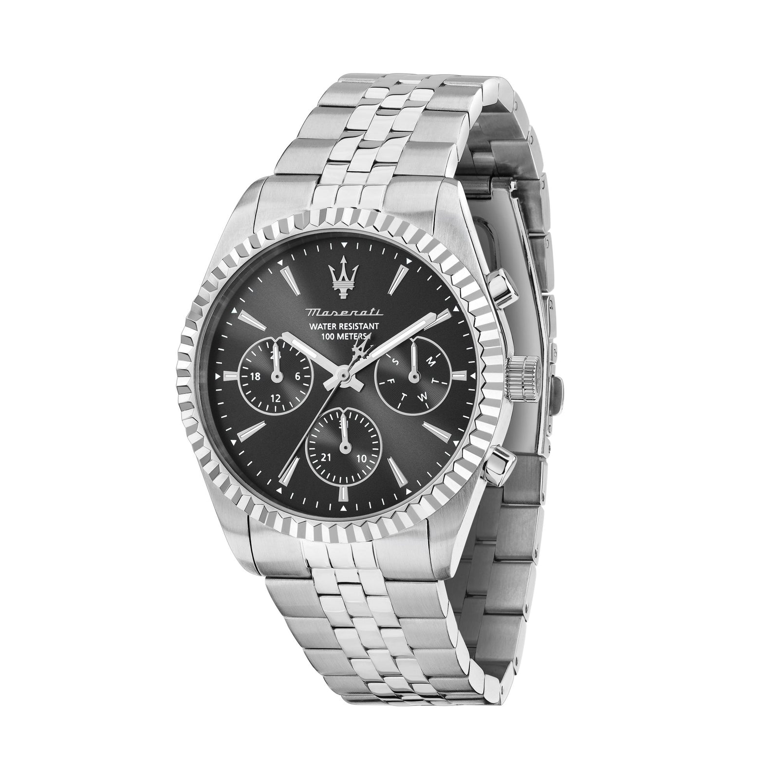 Orologio Maserati Competizione R8853100050 multifunzione nero 41 mm-2b Gioielli