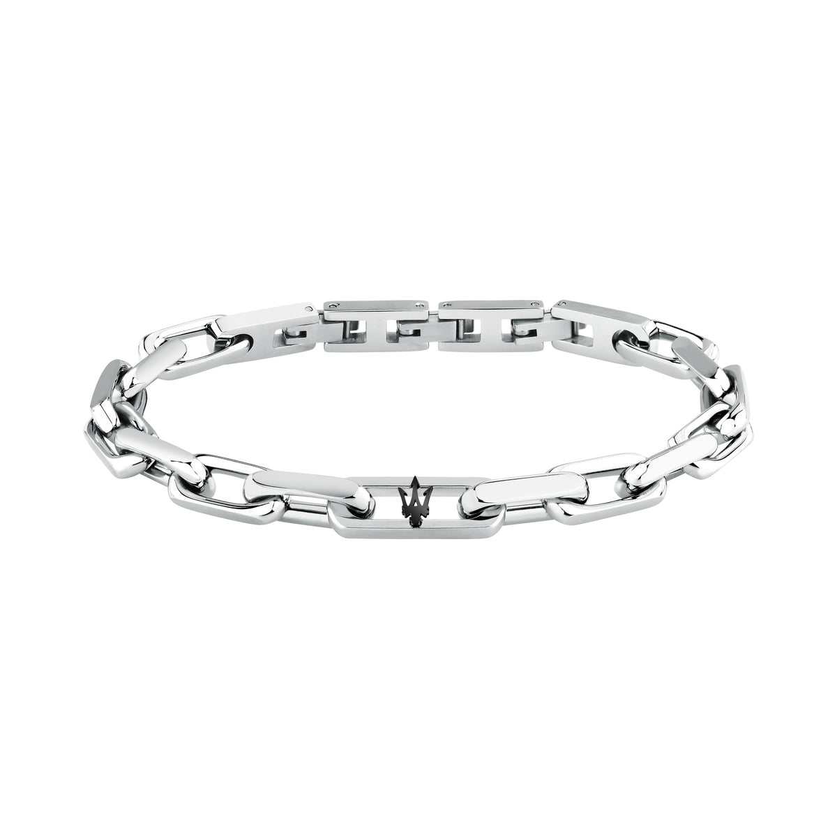 Bracciale Maserati Iconic JM526AVD116 uomo in acciaio-2b Gioielli