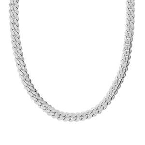 Collana in acciaio grumetta 50 cm-2b Gioielli