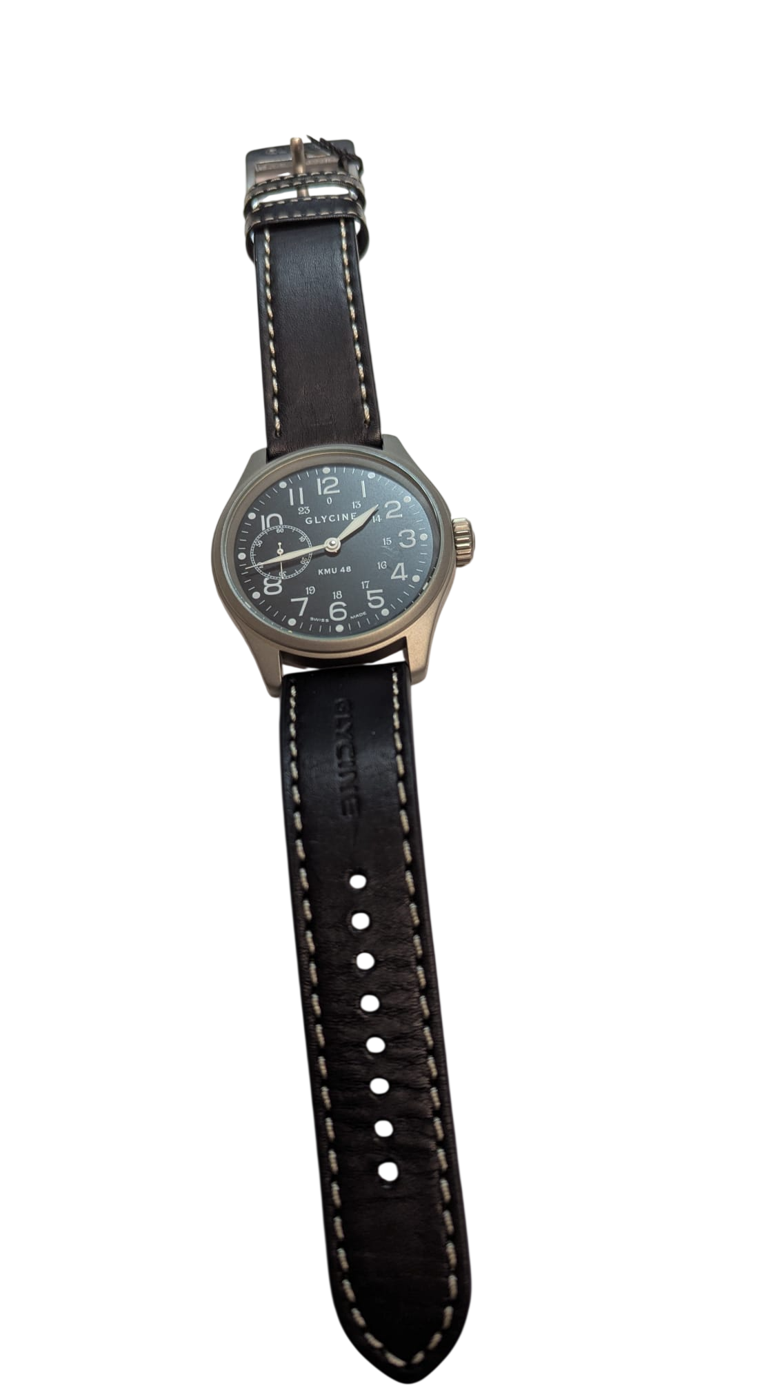 Orologio Glycine 3788-19AT-LB9 KMU48 a carica manuale-2b Gioielli